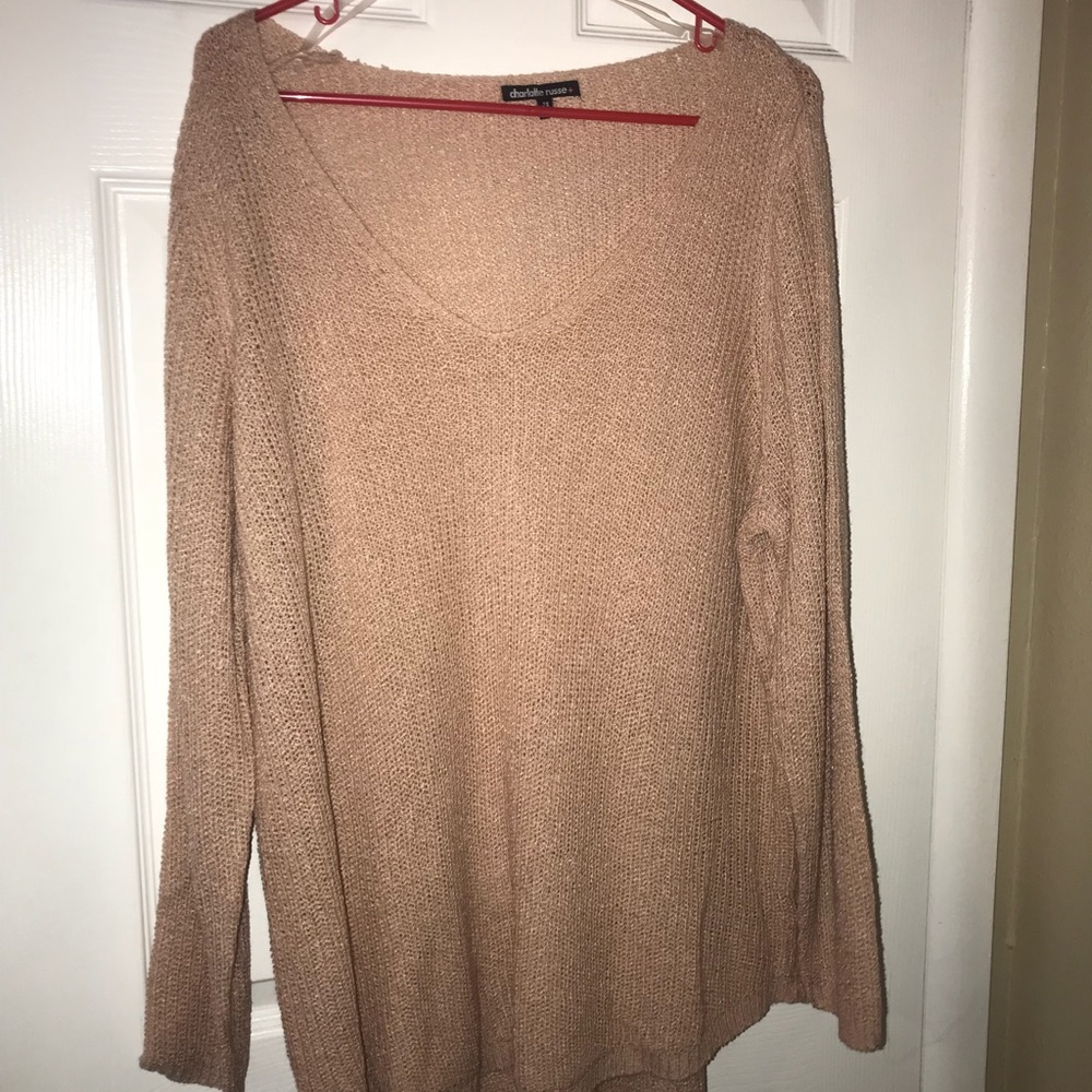 Pink sweater
